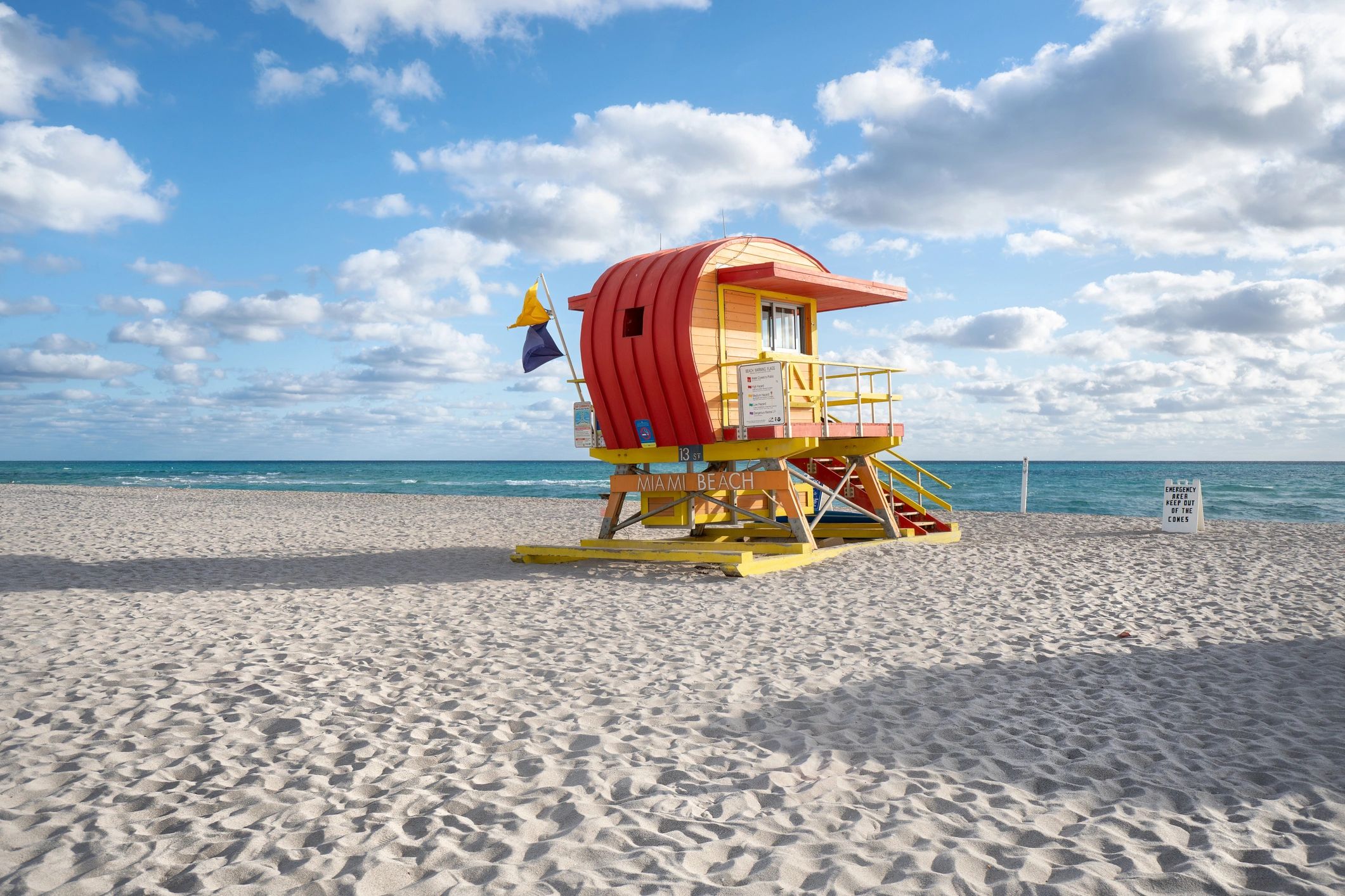 Lifeguard Hut at Miami Beach