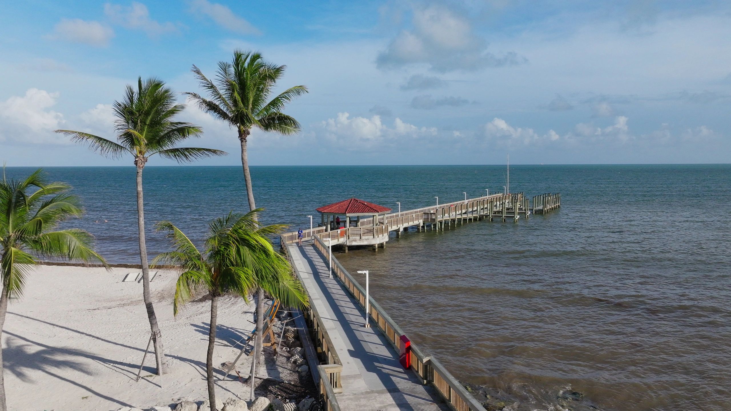 Palm-framed coastal scene representing Captiva Island